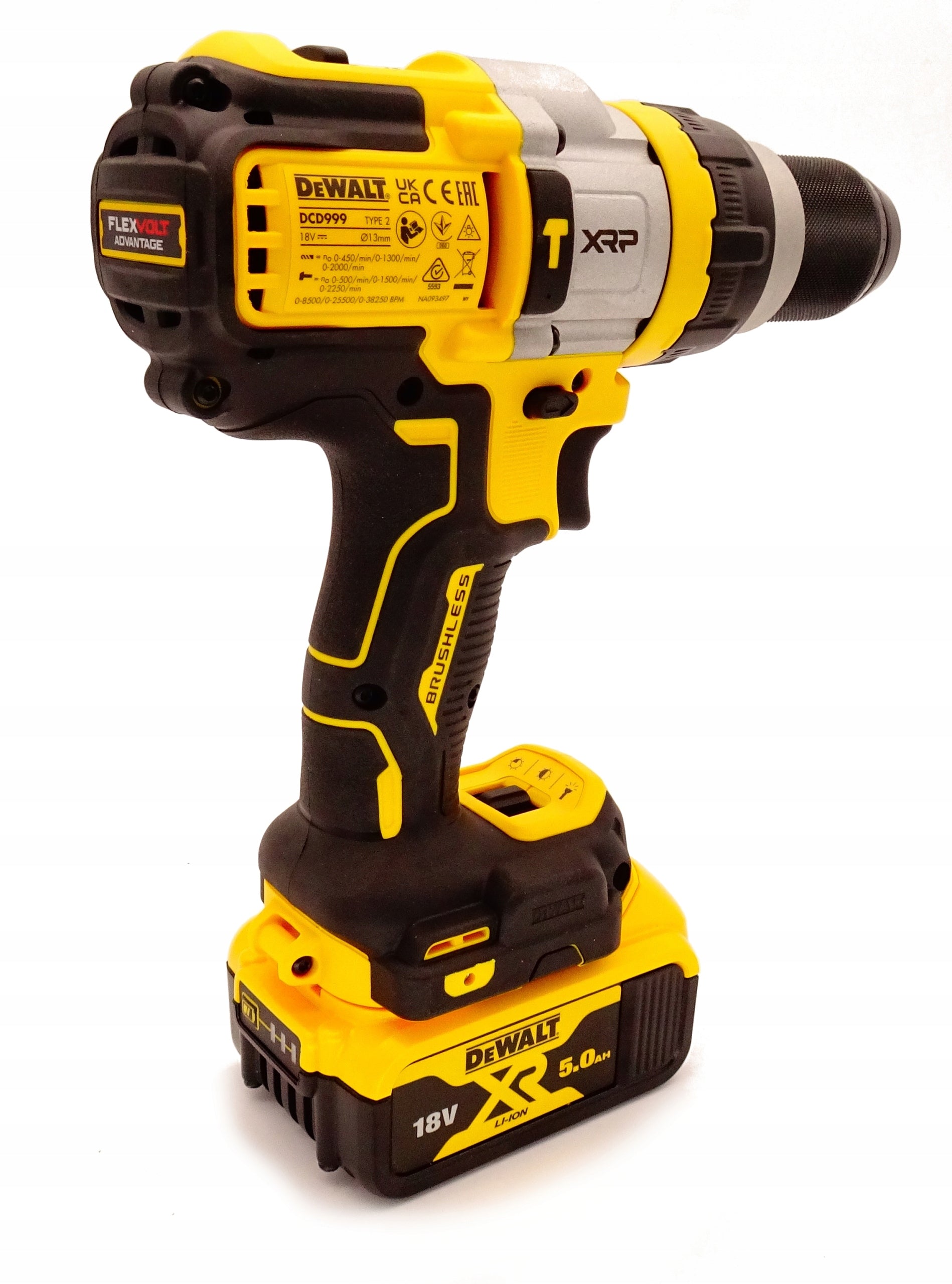 DeWALT DCD999N Impact Driver 126Nm 18V/54V FLEXVOLT BODY Series DCD999