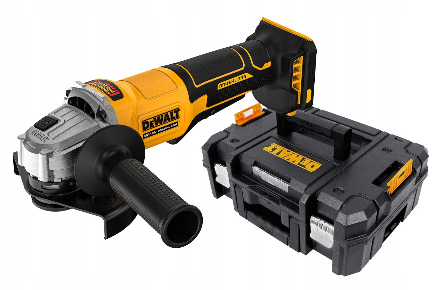 DeWALT DCG408NT CORDLESS BRUSHLESS 18V BODY SUITCASE
