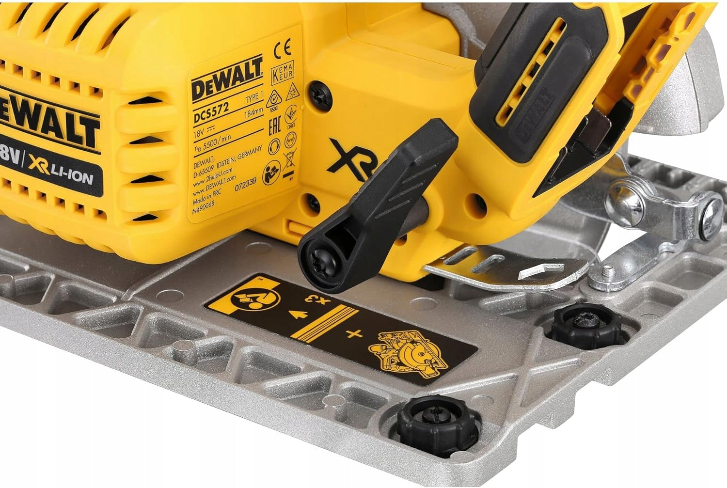 DeWALT DCS572NT CIRCULAR SAW 184mm 18V BODY SUITCASE Brand DeWalt