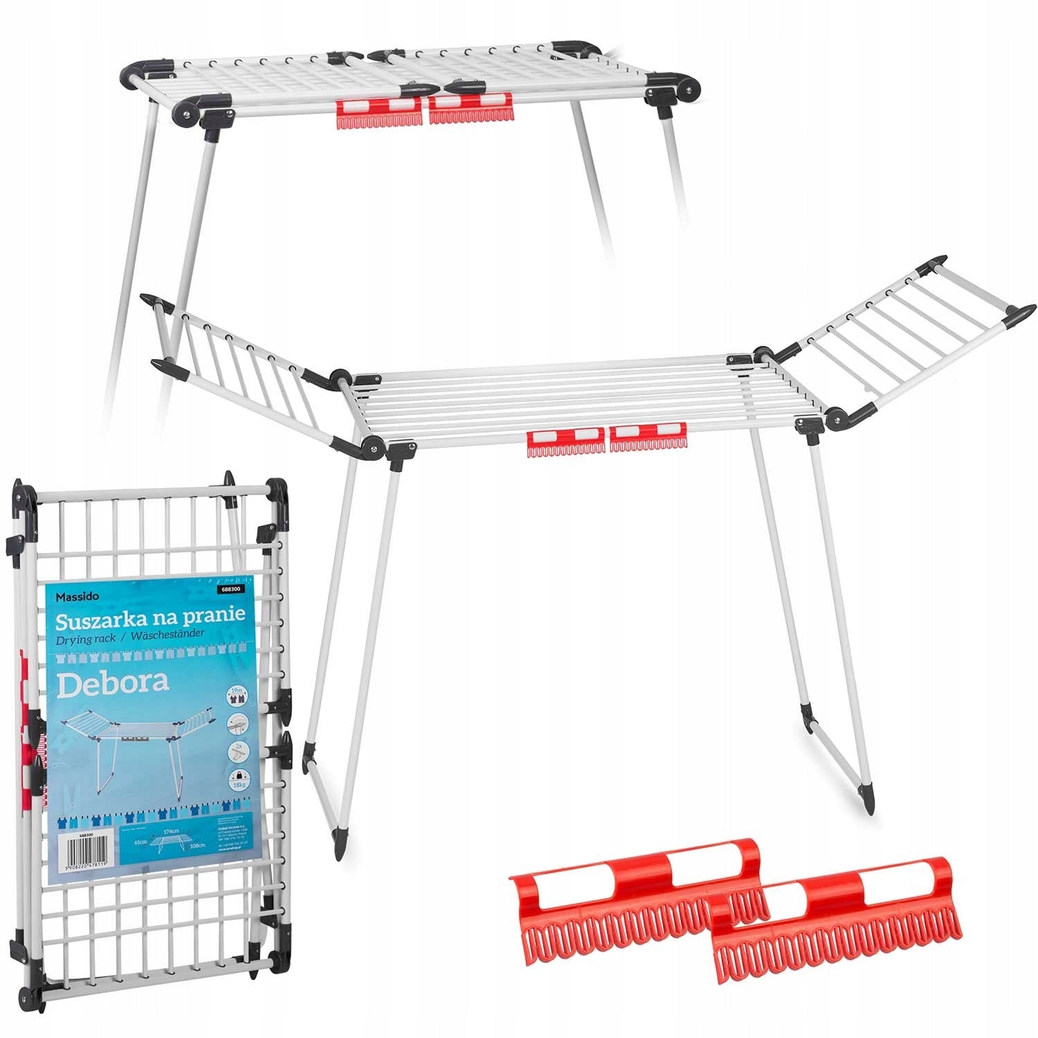 Debora White 19mb Standing Laundry Dryer