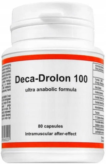 Deca Drolon 100 80 kaps. strength mass testosterone building muscle mass