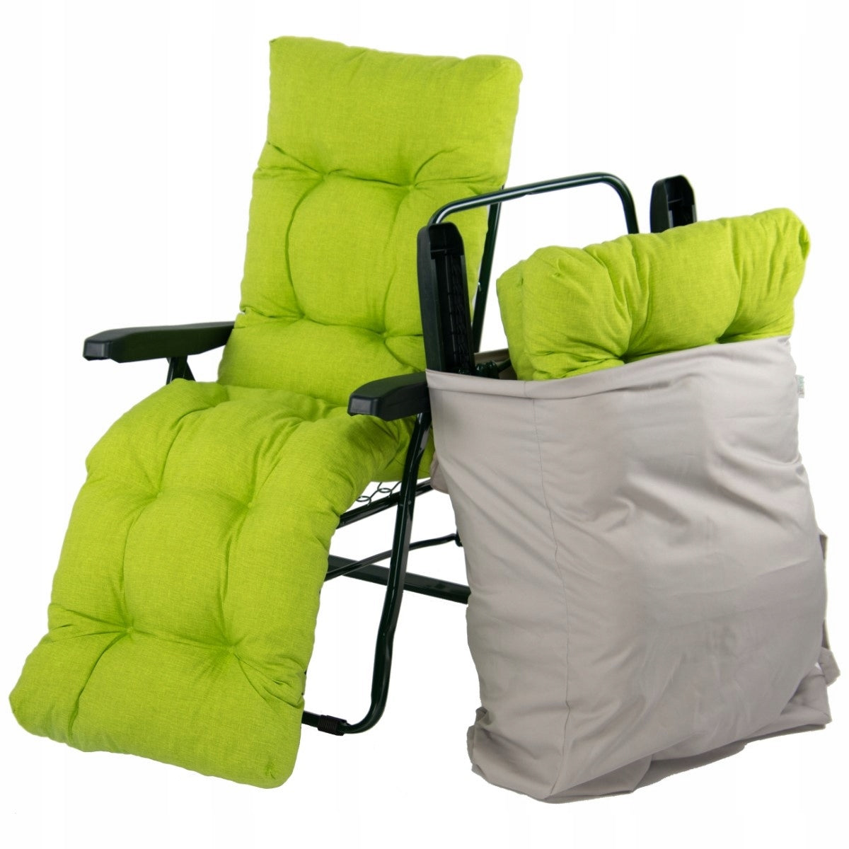 Deckchair Bag Garden Chair Grey Light Manufacturer code Luksart Torba na leżak ogrodowy