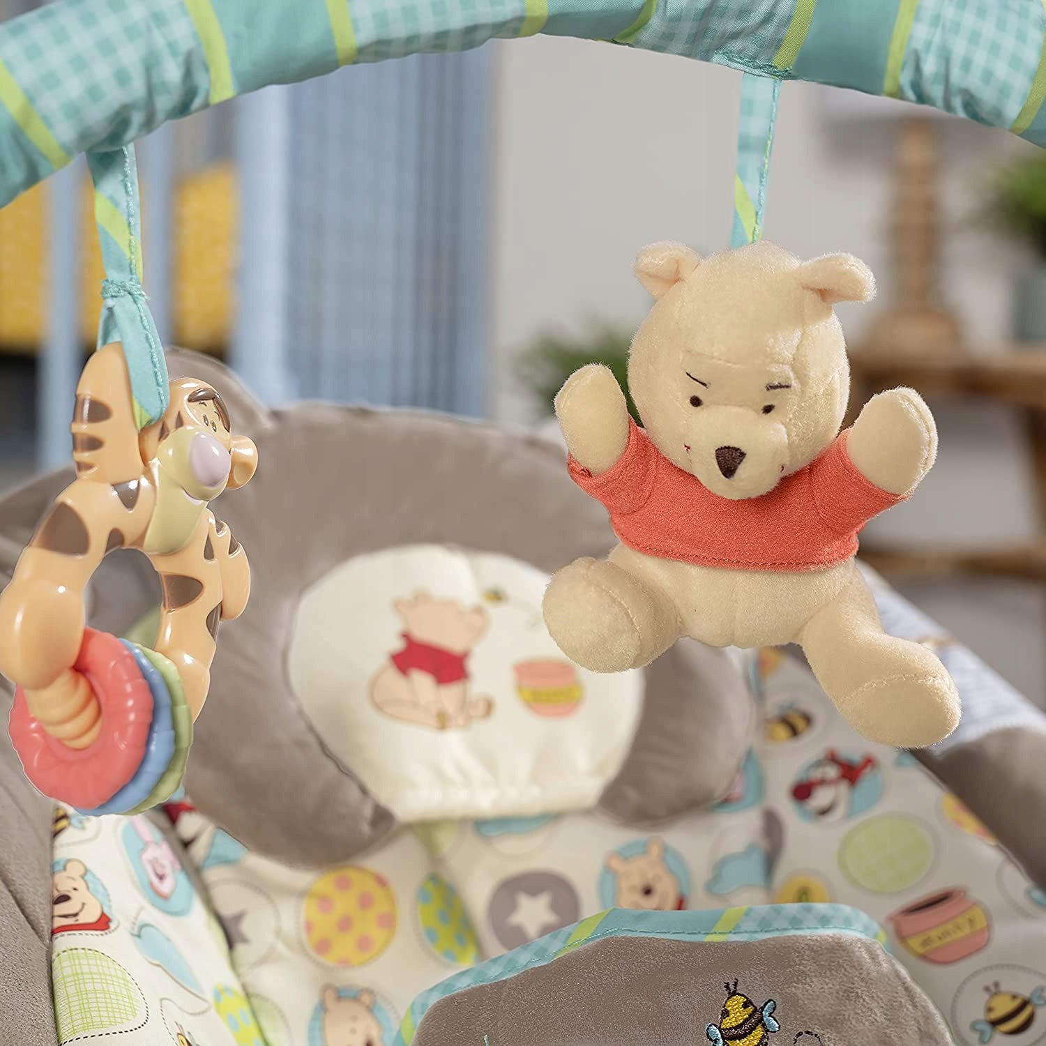 Deckchair Bright Starts 60256 DISNEY POOH WITH VIBRATION Brand Bright Starts