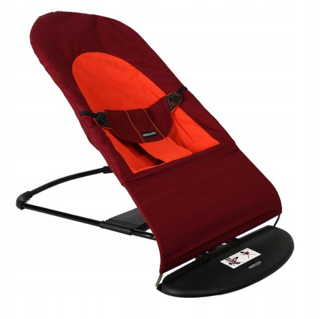 Deckchair, children's rocker - red Length 88 cm