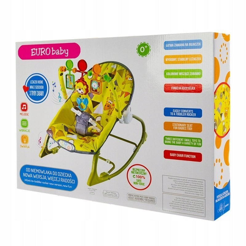 Deckchair little savanna yellow EUROBABY EAN (GTIN) 6901235442037