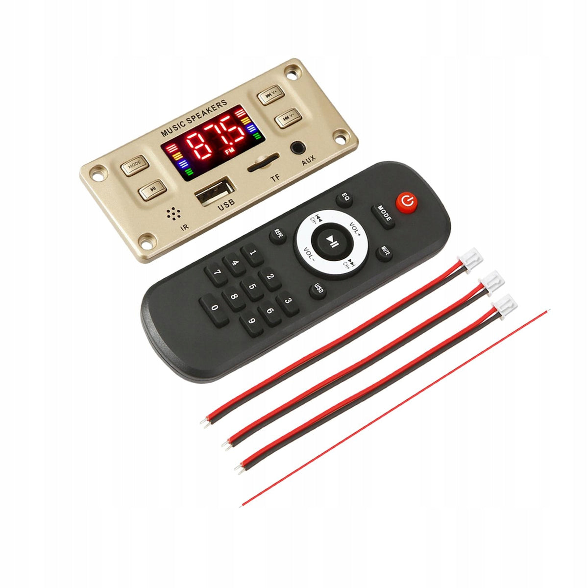Decoding Board 2*50W Bluetooth 5.0 Decoder Board Large Remote control Brand no brand