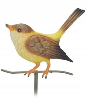 Decorative garden peak with metal bird figurine - 45 cm Manufacturer code 8720573985017