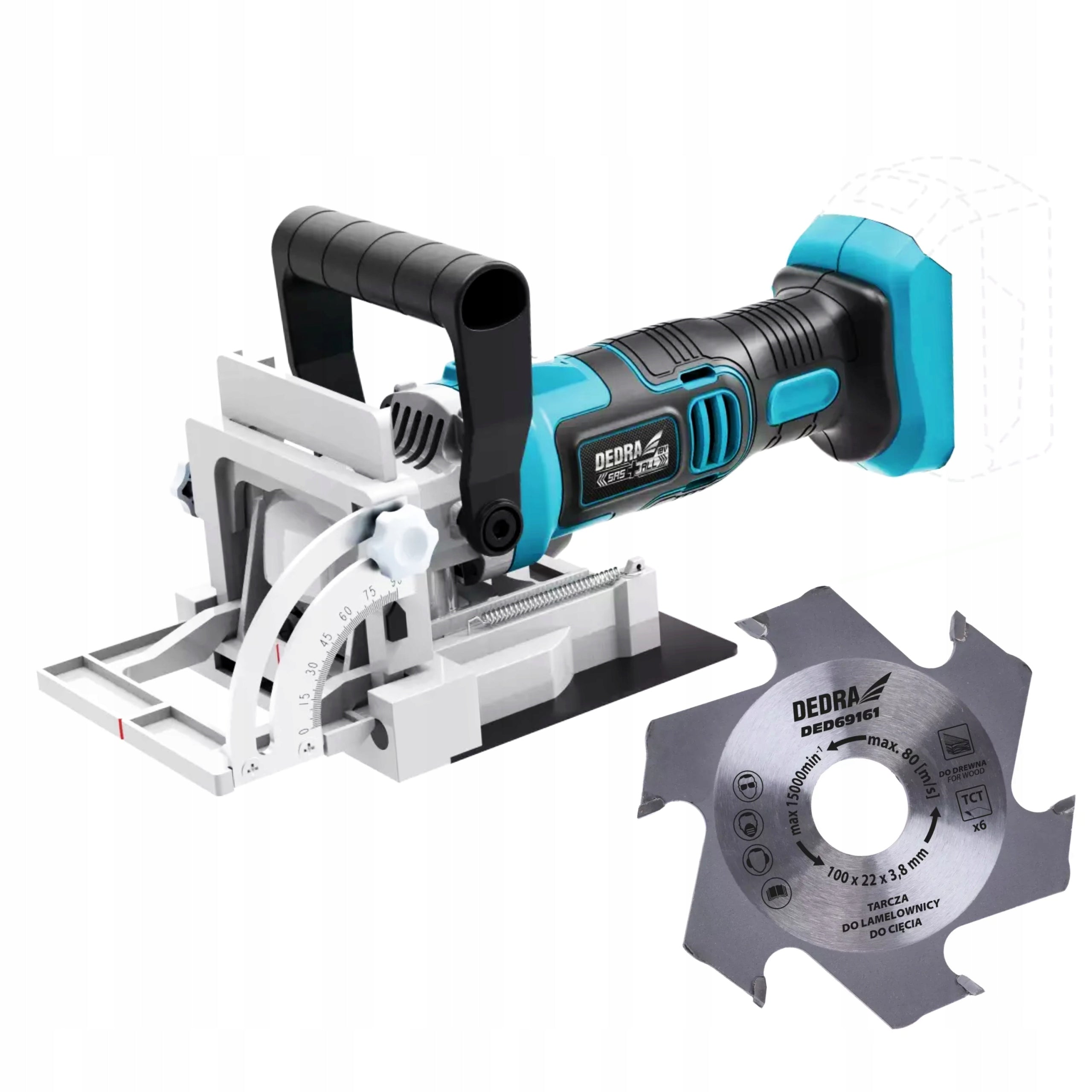 Dedra DED6916 Lameling machine aku 18V SAS+ALL Packaging status original