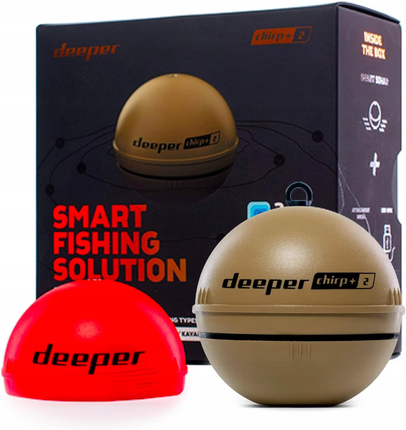 Deeper Chirp+ 2 fish detector GPS fish for fishing