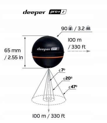 Deeper Smart Sonar PRO PLUS + 2 EAN (GTIN) 4779032950701