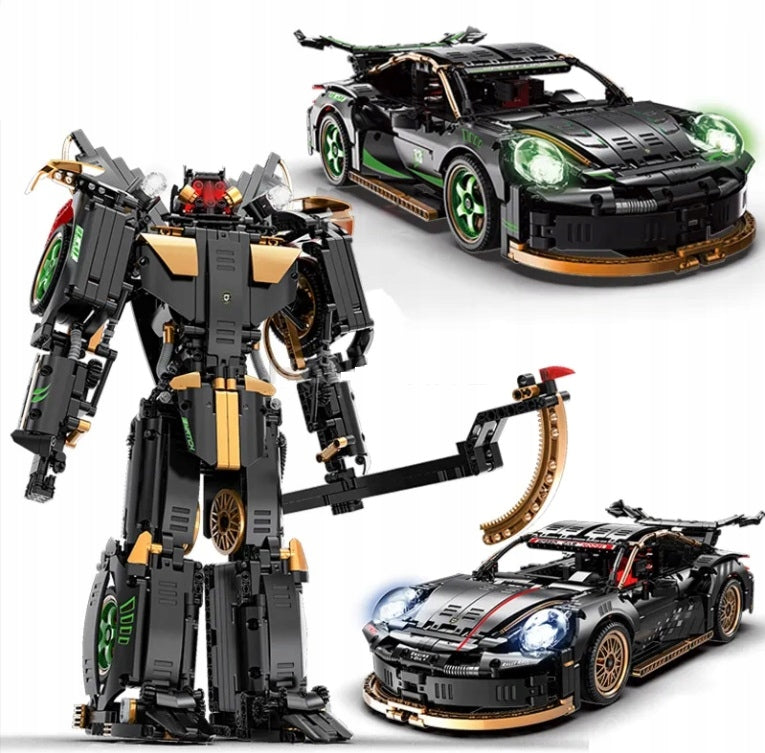 Deformer 3in1 Building Blocks Transformer Robot Model Super Cars RSR Brand no brand