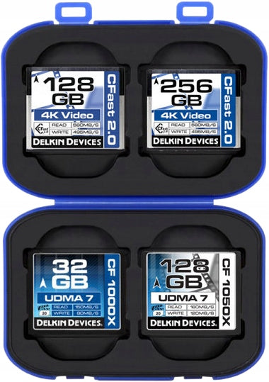 Delkin waterproof case for 8 CF/CFast cards Manufacturer Delkin Devices