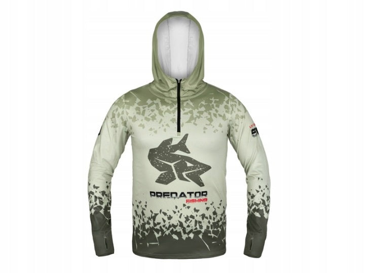 Delphin UV ARMOR 50+ Predator Hoodie Size M