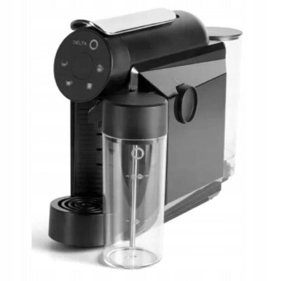 Delta Q MINI MILKQOOL capsule coffee maker with milk dispensing system