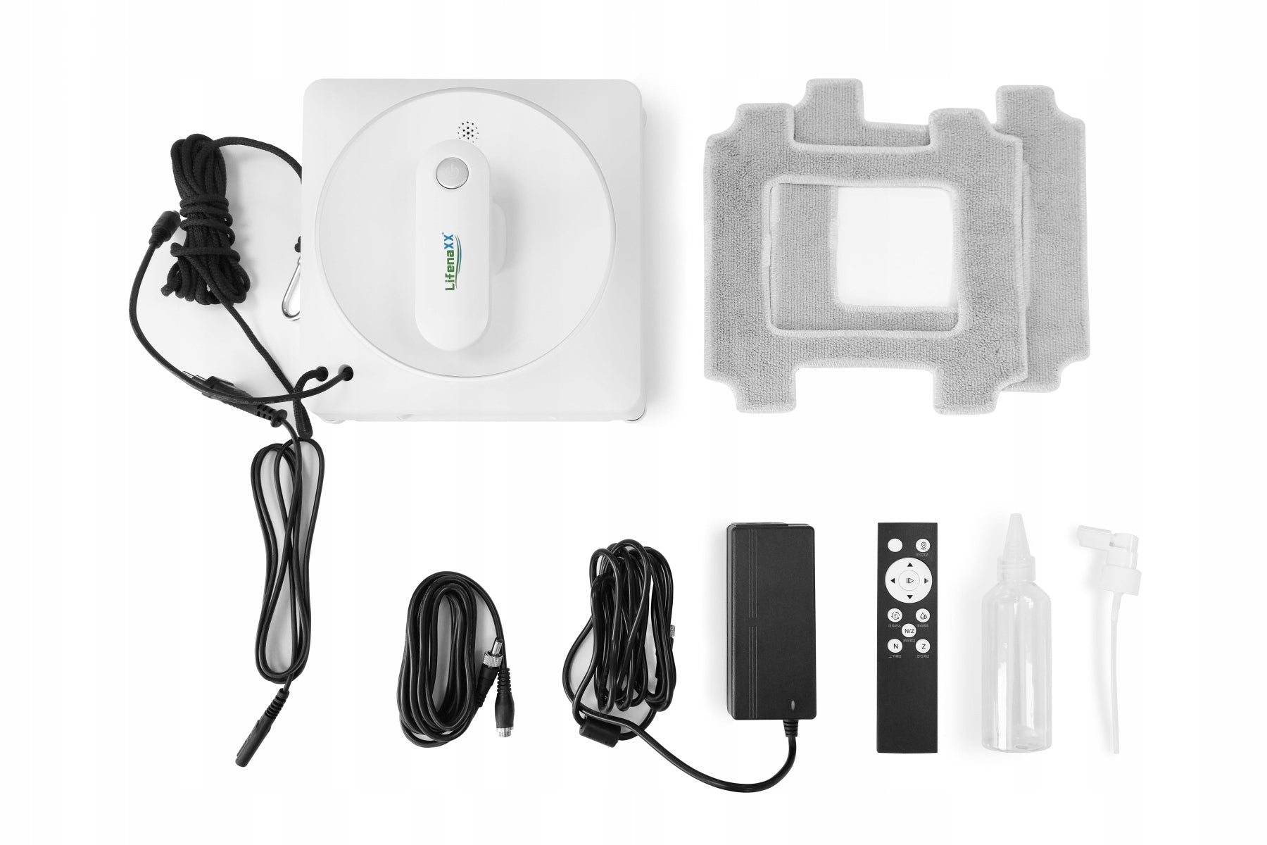 Deluxe Window Cleaner LifenaXX LX-047 4500Pa Accessory Pack Outlet