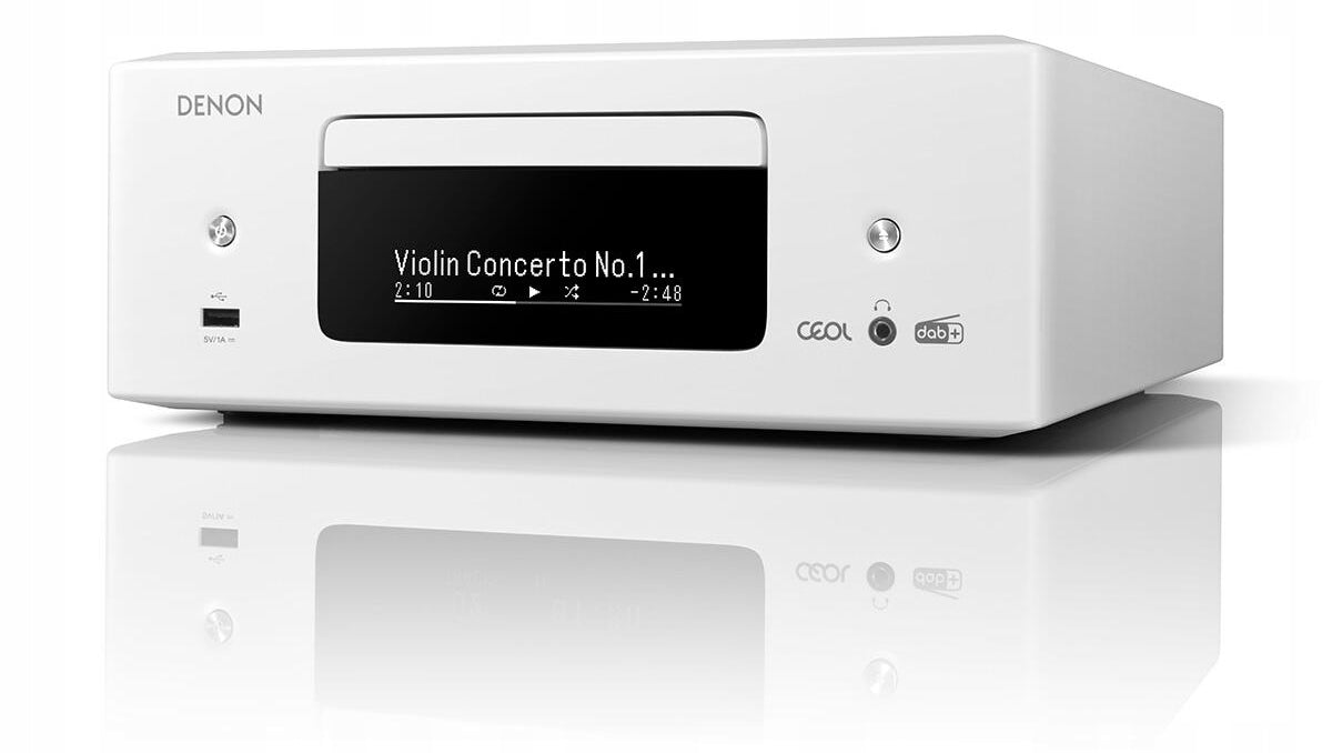 Denon RCD-N12 DAB (RCDN-12 DAB) (White) | Stereo receiver with CD EAN (GTIN) 747192139421