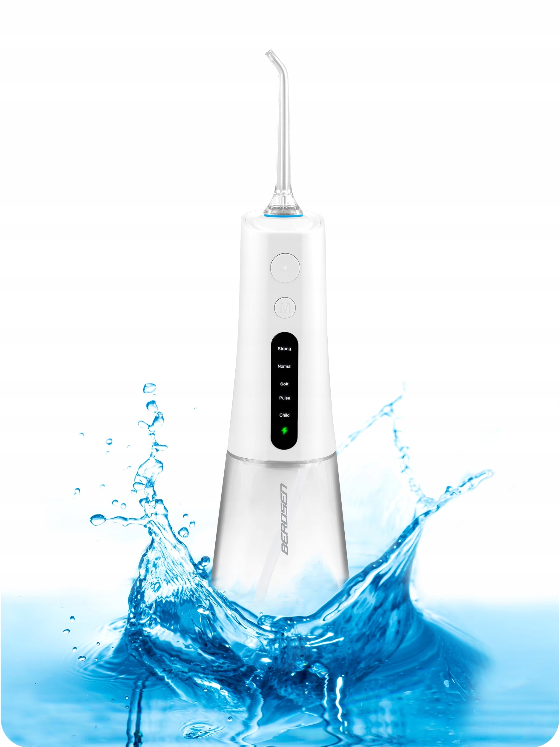 Dental Wireless Tooth Irrigator BERDSEN 5 Modes 5 Tips Packaging status original