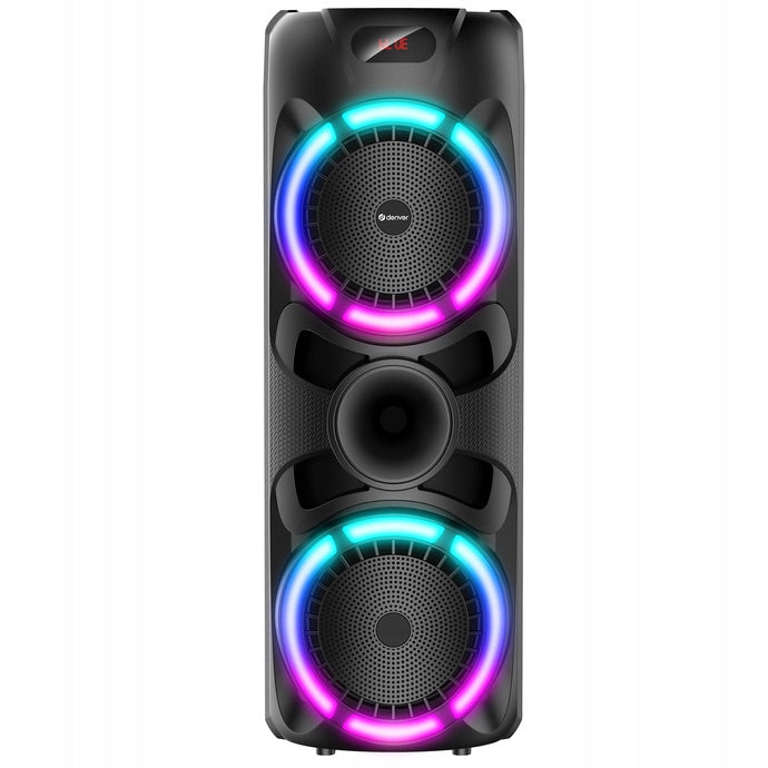Denver Bluetooth Wireless Speaker with LED Backlight Brand Denver