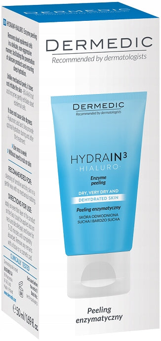 Veido pilingas Dermedic Hydrain 3 Hialuro Peeling, 50 g