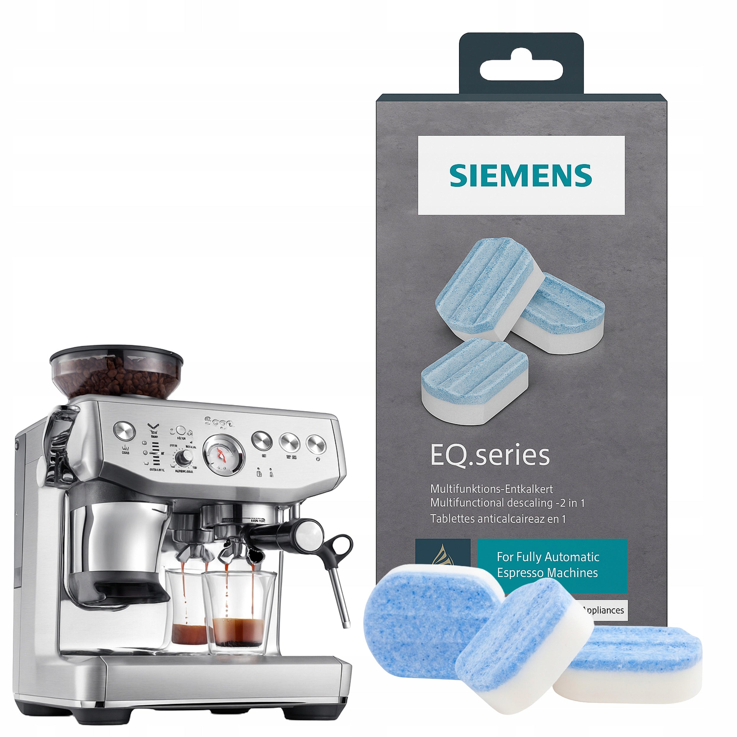 Descaler Tablets Siemens TZ80002B 3 Pieces Cleansing