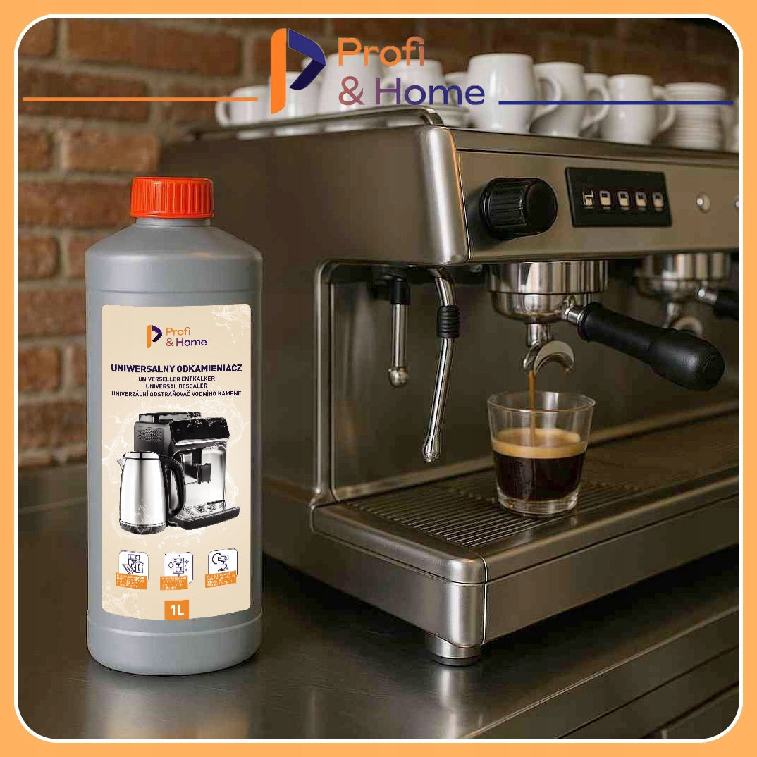 Descaler for espresso machine 2x 1L Universal descaling liquid Profi&Home Form liquid