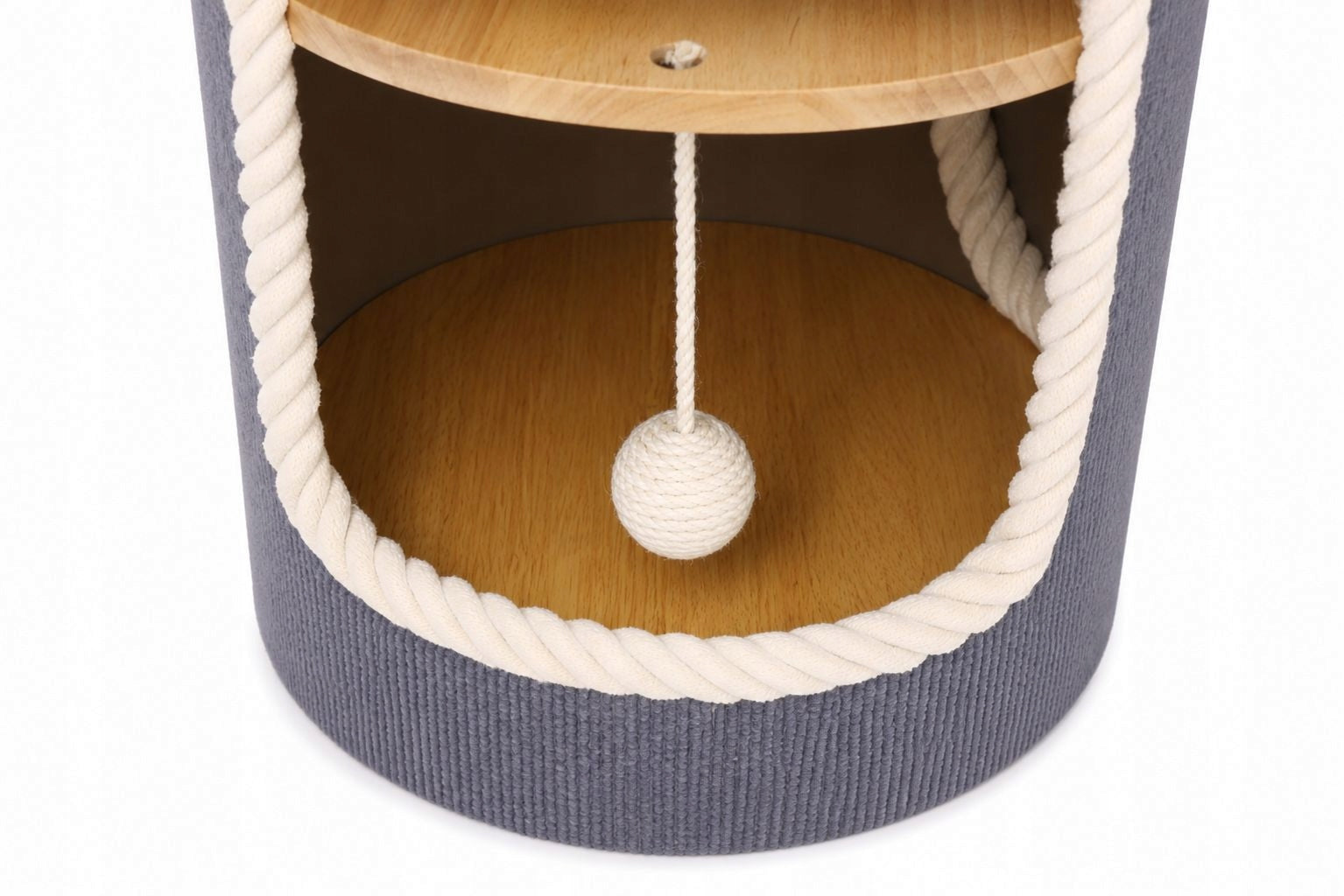 Designer Bed, Cottage and Tower COCO Modern Cat Scratcher Color gray