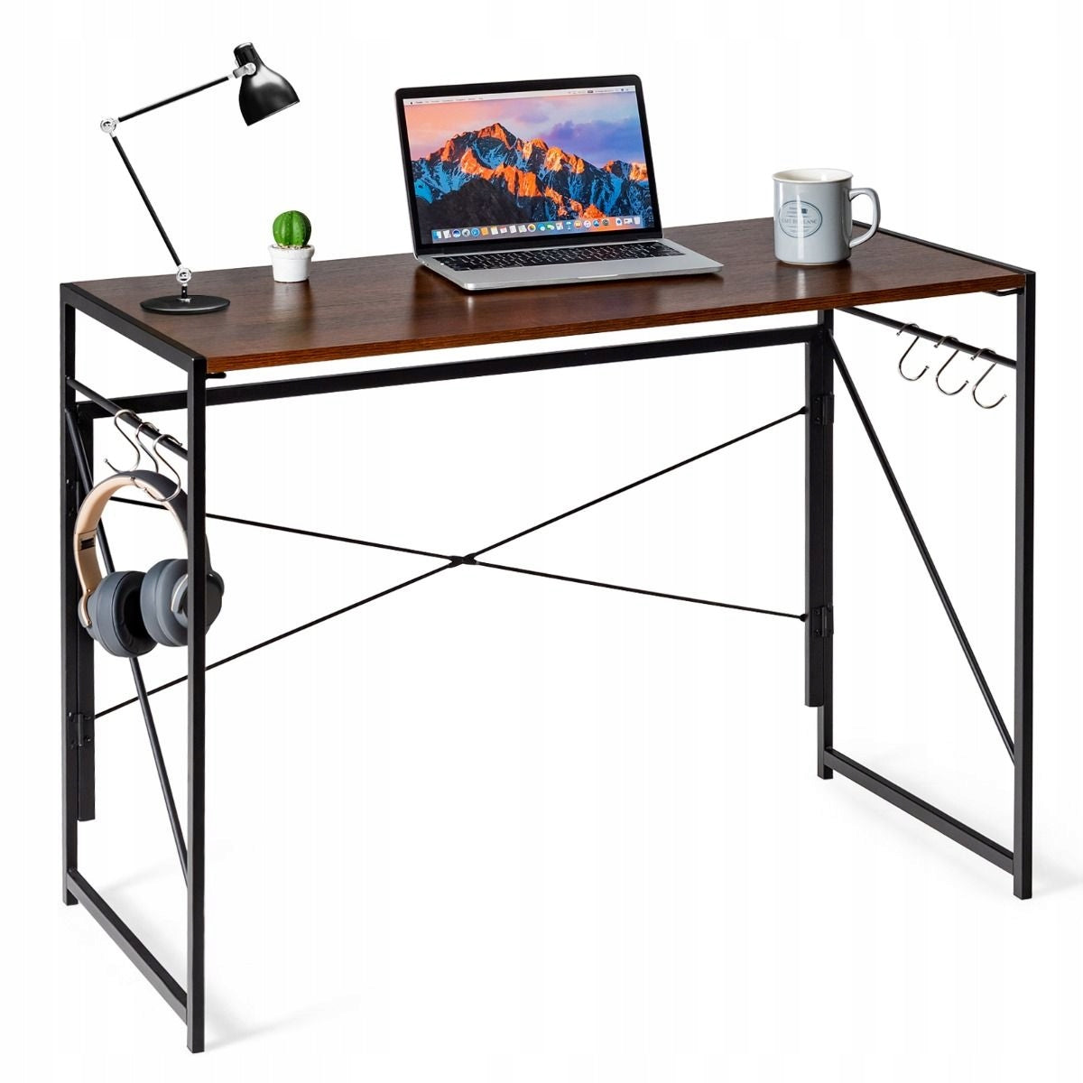 Desk 75 cm x 100 cm x 50 cm shades of brown EAN (GTIN) 0783501394440