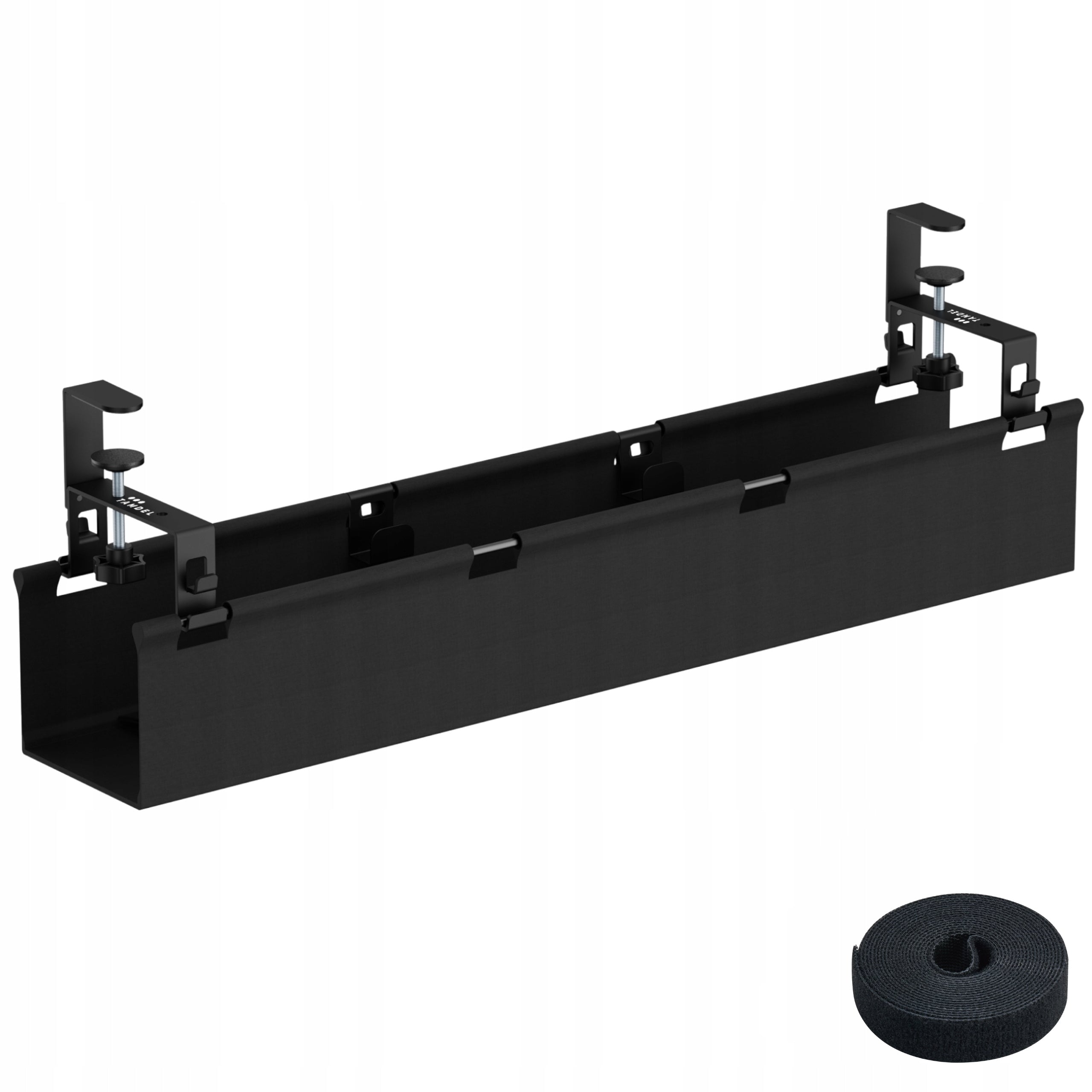 Desk Cable Organizer Length 80cm Clamp Mount + Velcro Tape Packaging status original