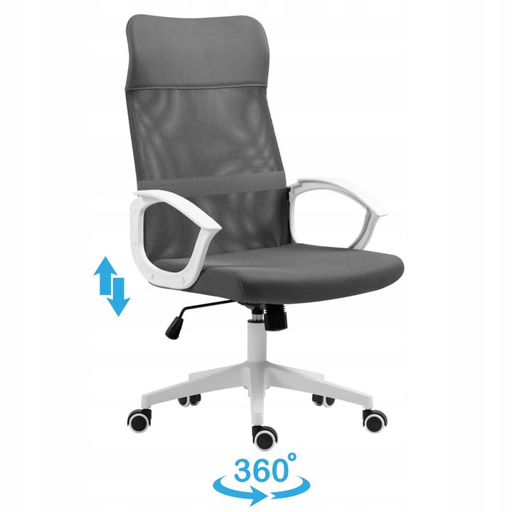 Desk Chair FB13-FX GREY SWIVEL Furniture depth 48 cm