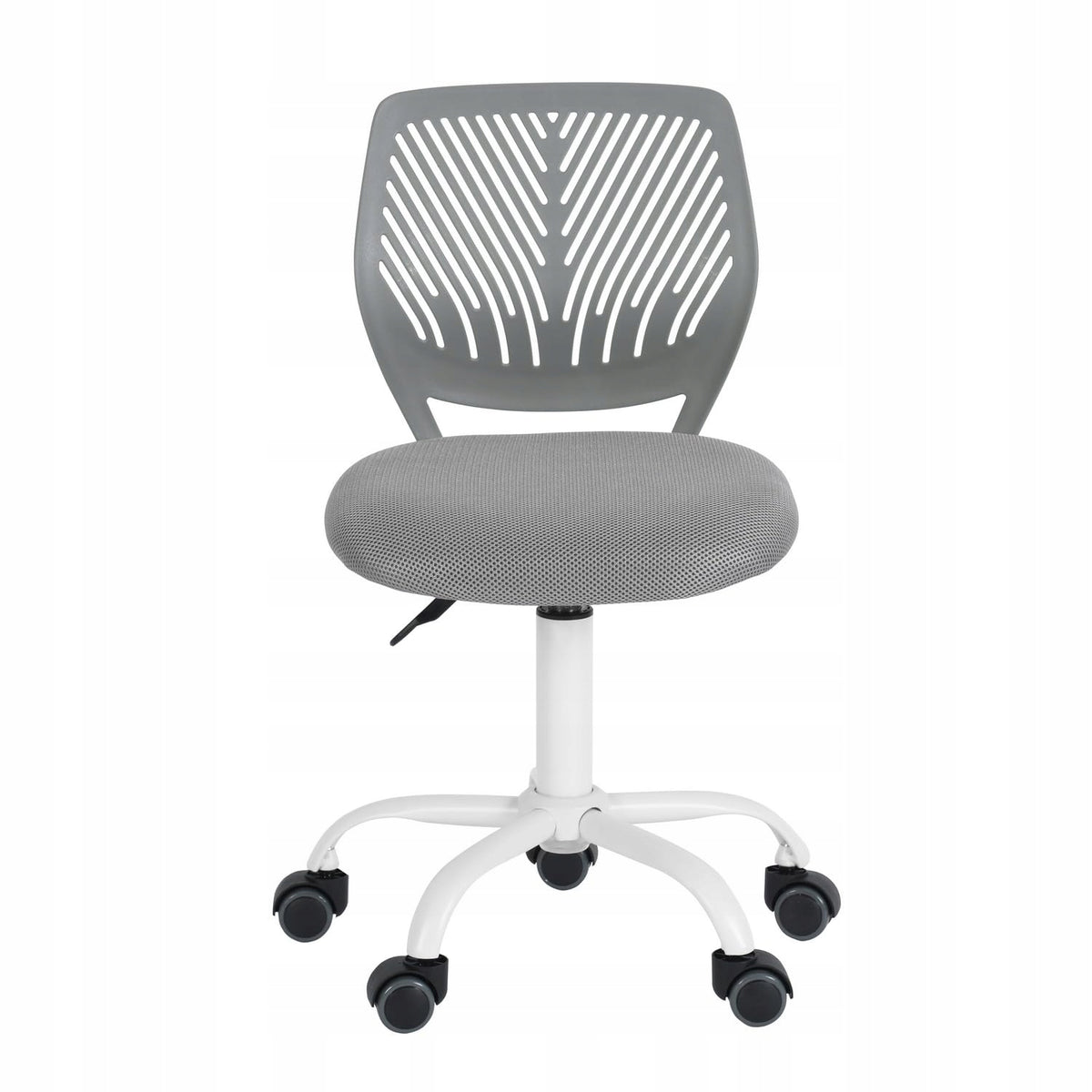 Desk Chair FurnitureR Teenager Task - Grey | 38cm x 39cm x 75-85 cm