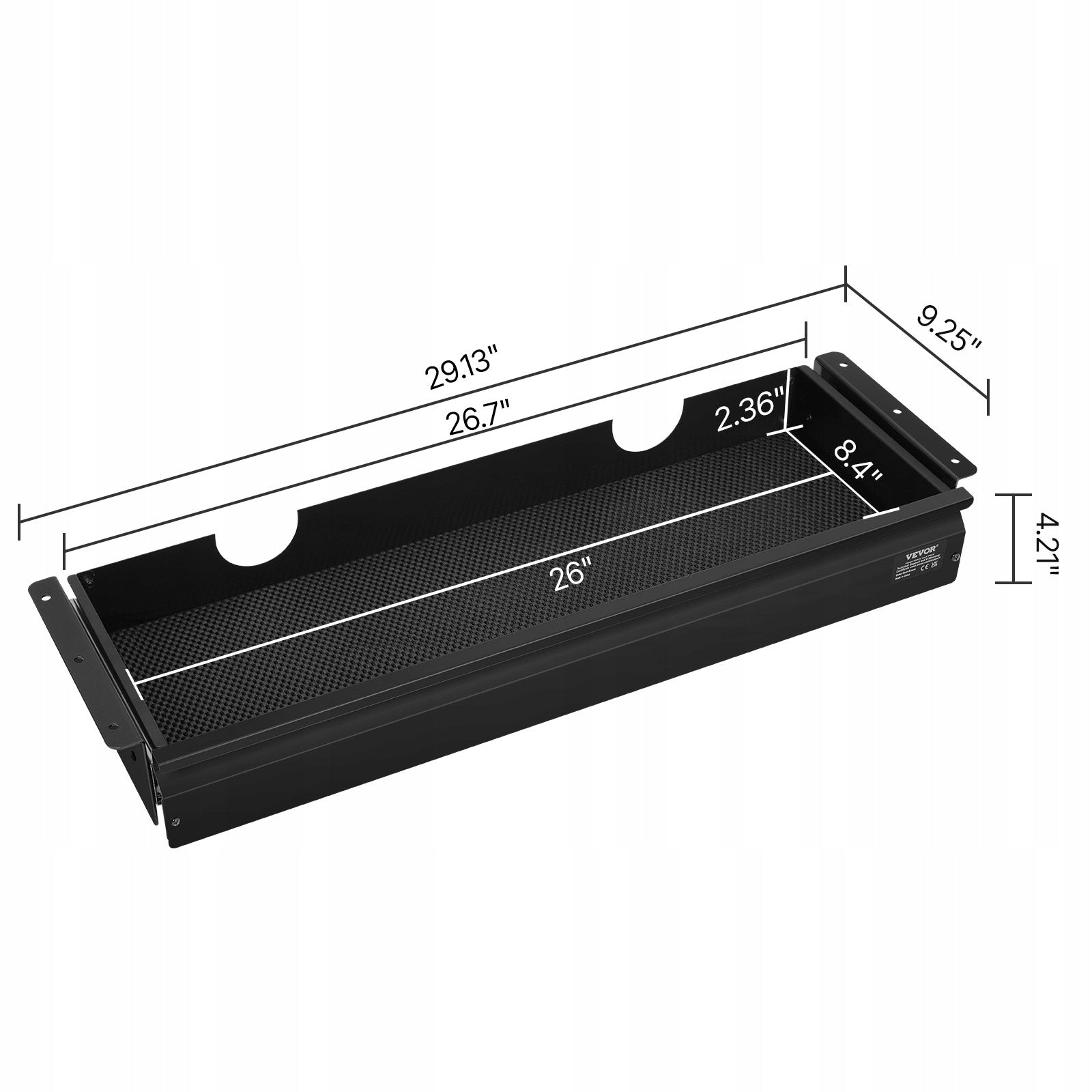 Desk Drawer Single 66,04CM Hidden Storage Organizer EAN (GTIN) 197988844013