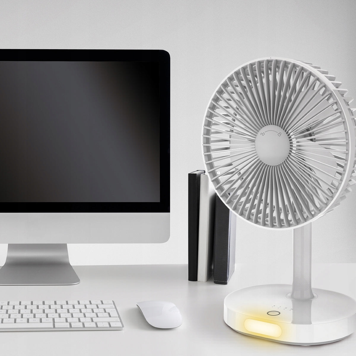 Desk Fan Cordless Fan PLATINET 3000mAh large + LAMP Packaging status original