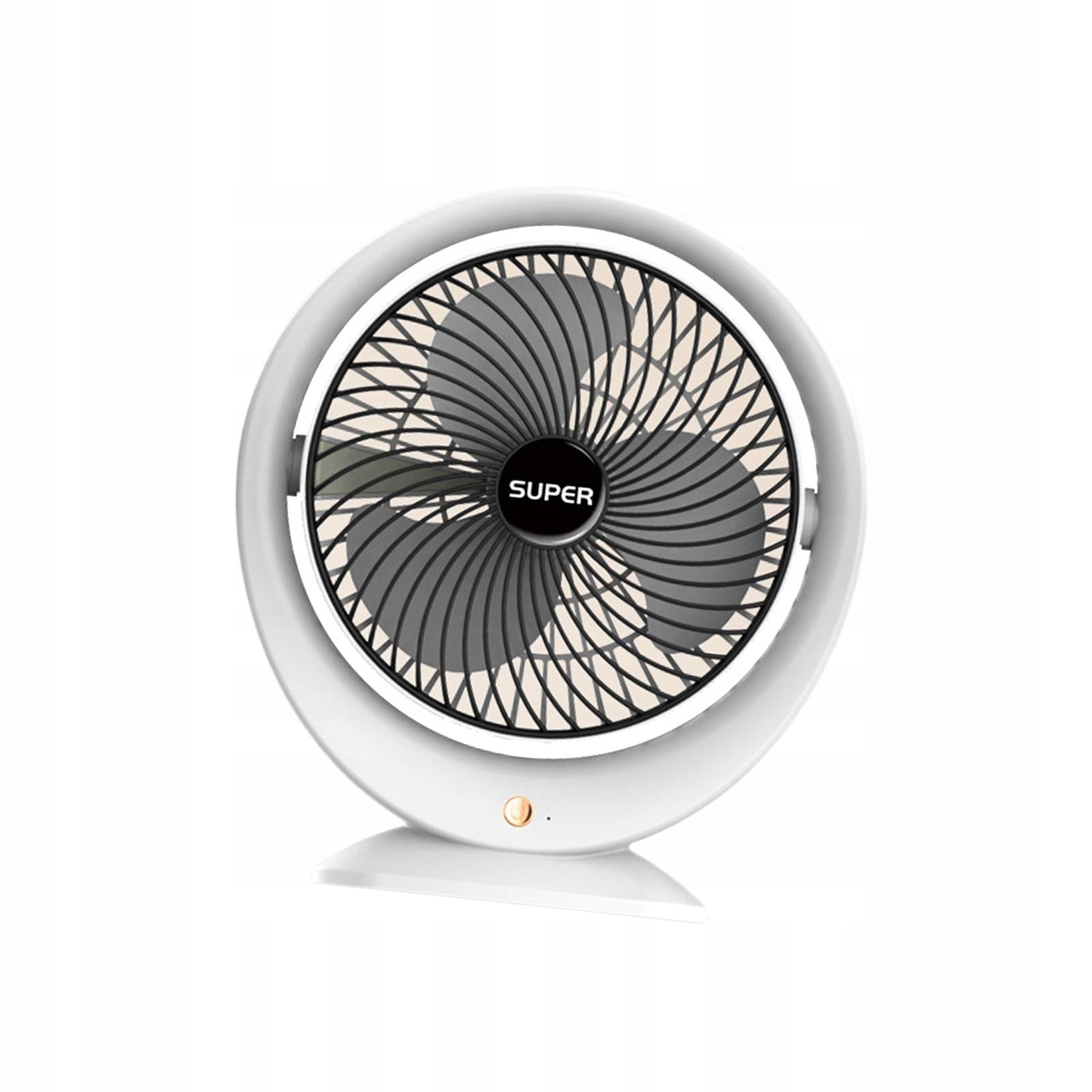 Desk Fan Personal Fan with 3 Speeds USB Black Brand no brand