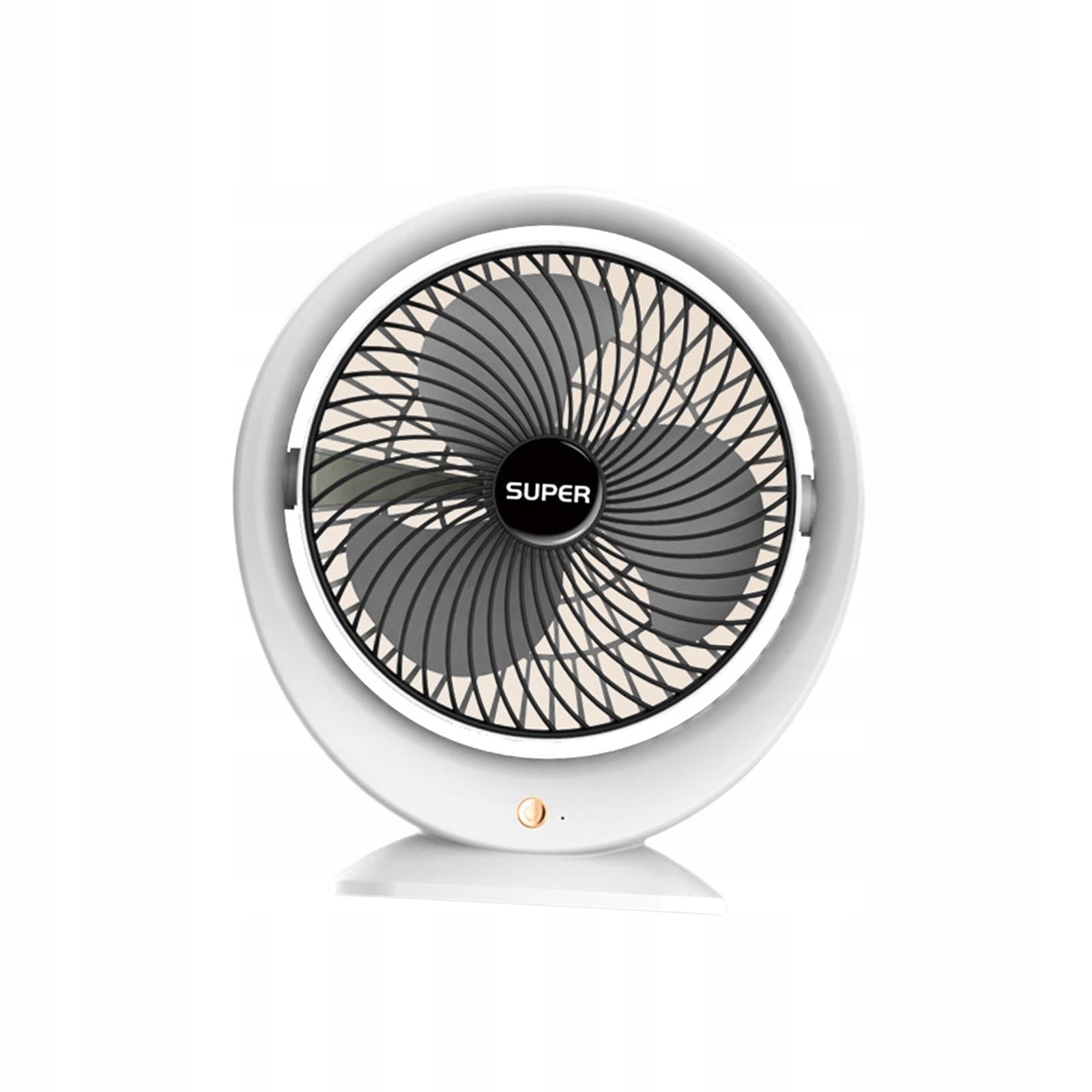 Desk Fan Personal Fan with 3 Speeds USB Black