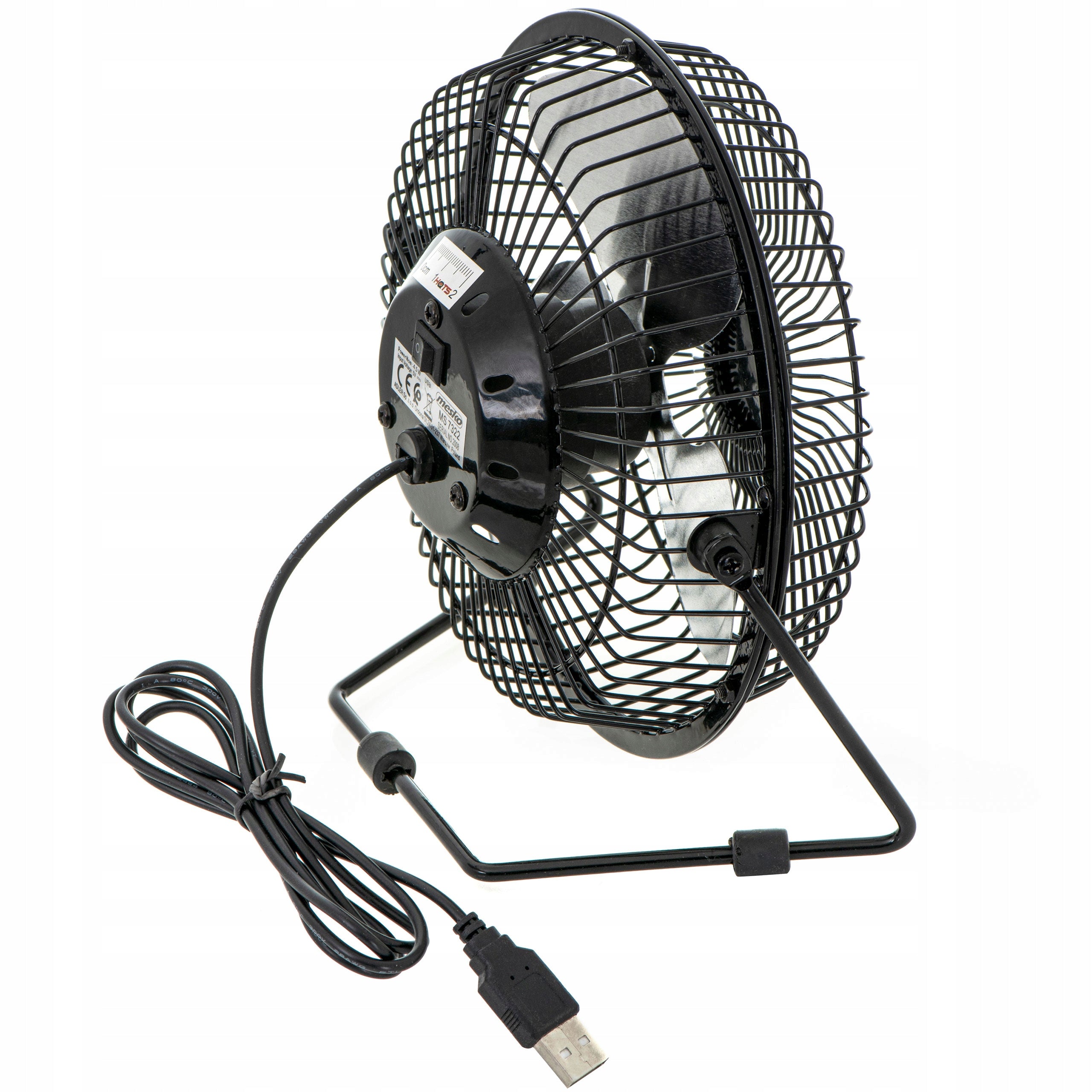 Desk fan 15cm USB Mesko Fan type table