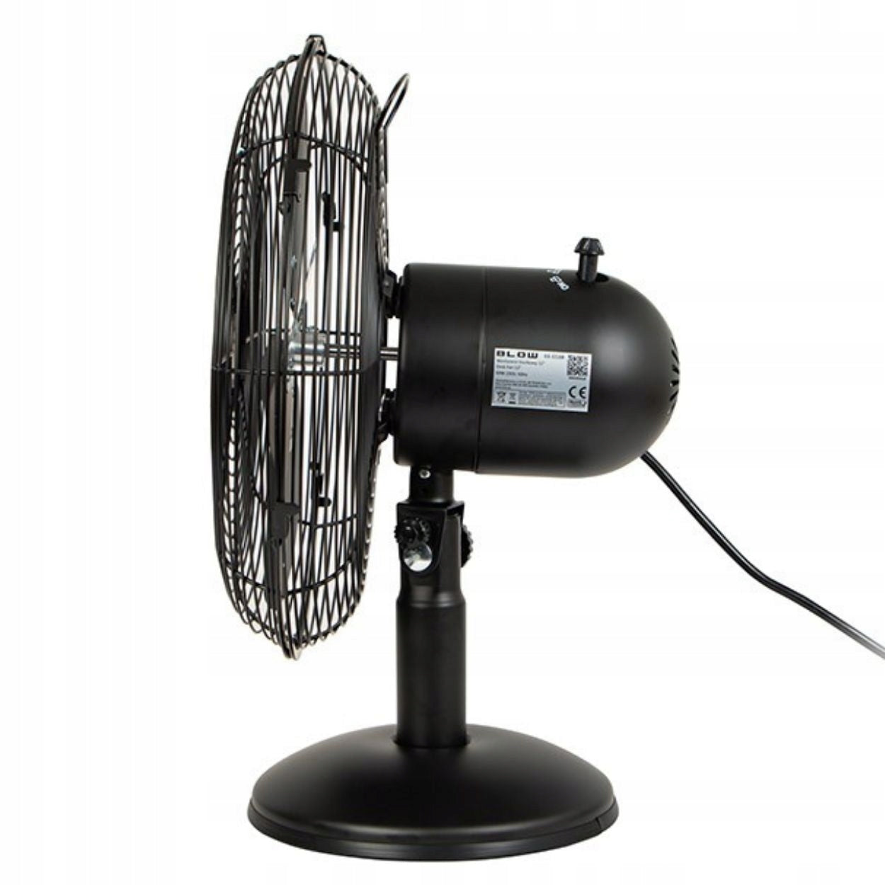 Desk fan BLOW 44-658 fan POWERFUL QUIET oscillation black Brand Blow