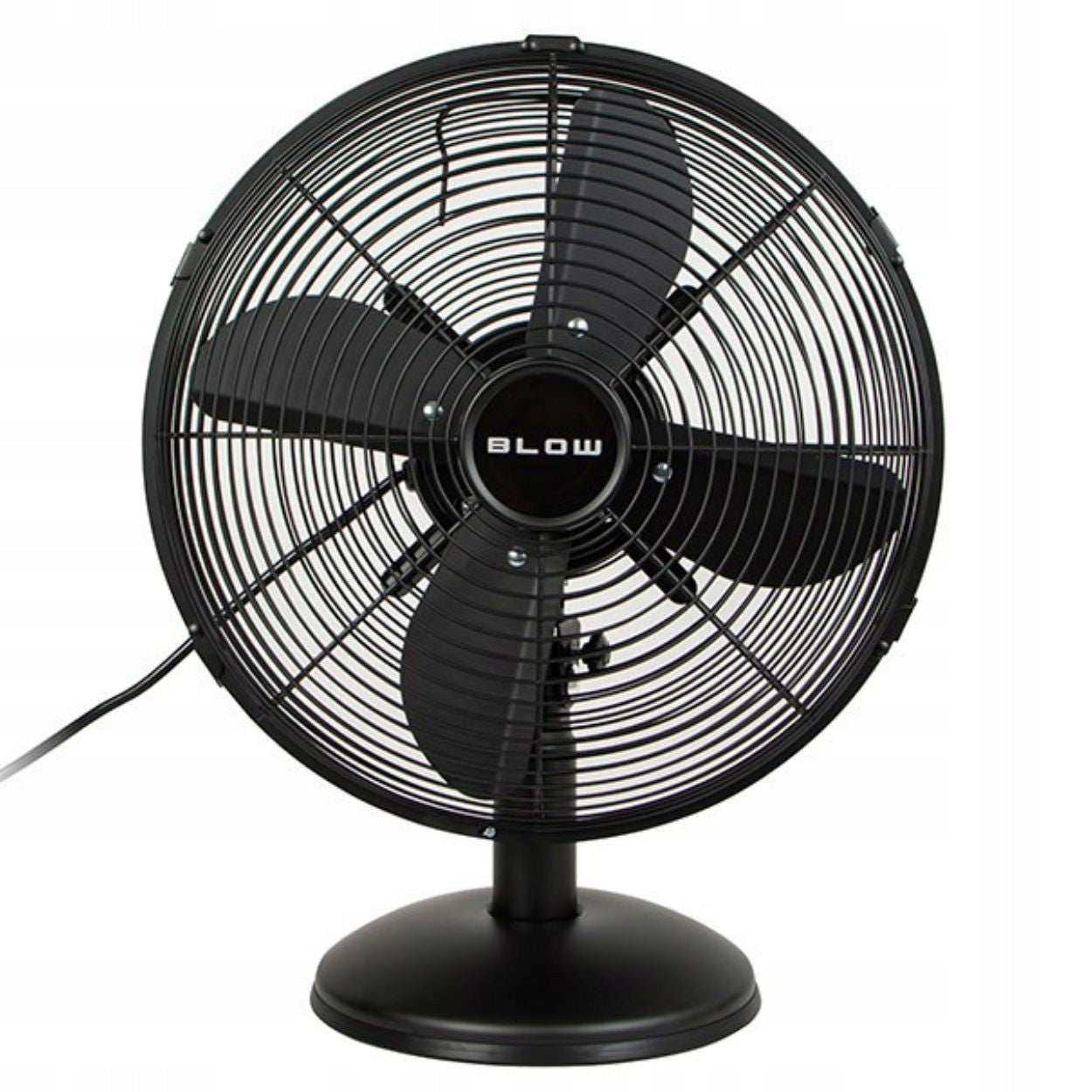 Desk fan BLOW 44-658 fan POWERFUL QUIET oscillation black Packaging status original