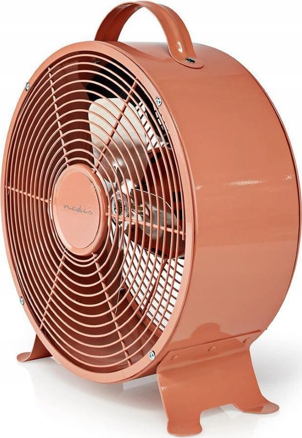 Desk fan Nedis 20W pink, 25cm, 2 speeds Dominant color pink