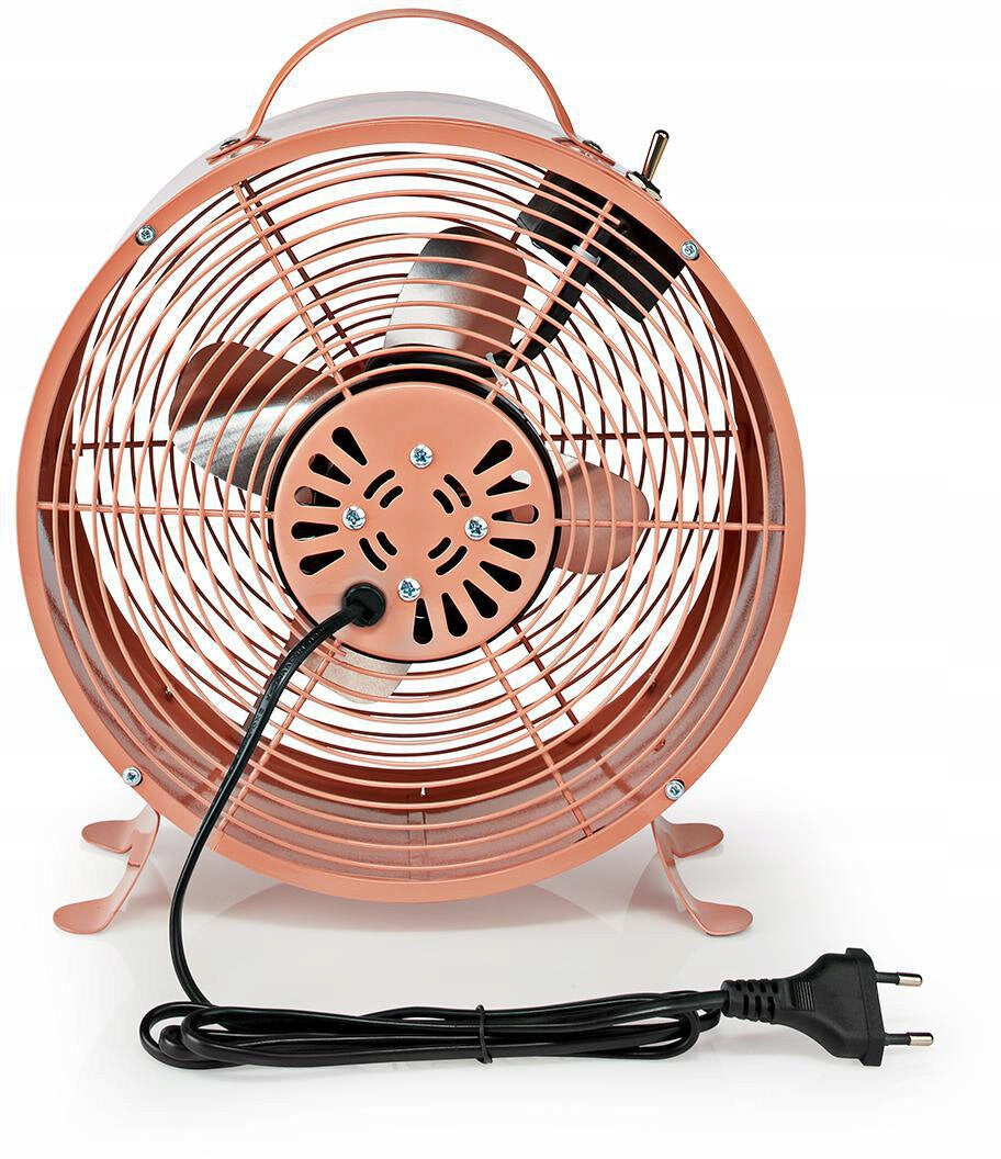 Desk fan Nedis 20W pink, 25cm, 2 speeds Power 20 W