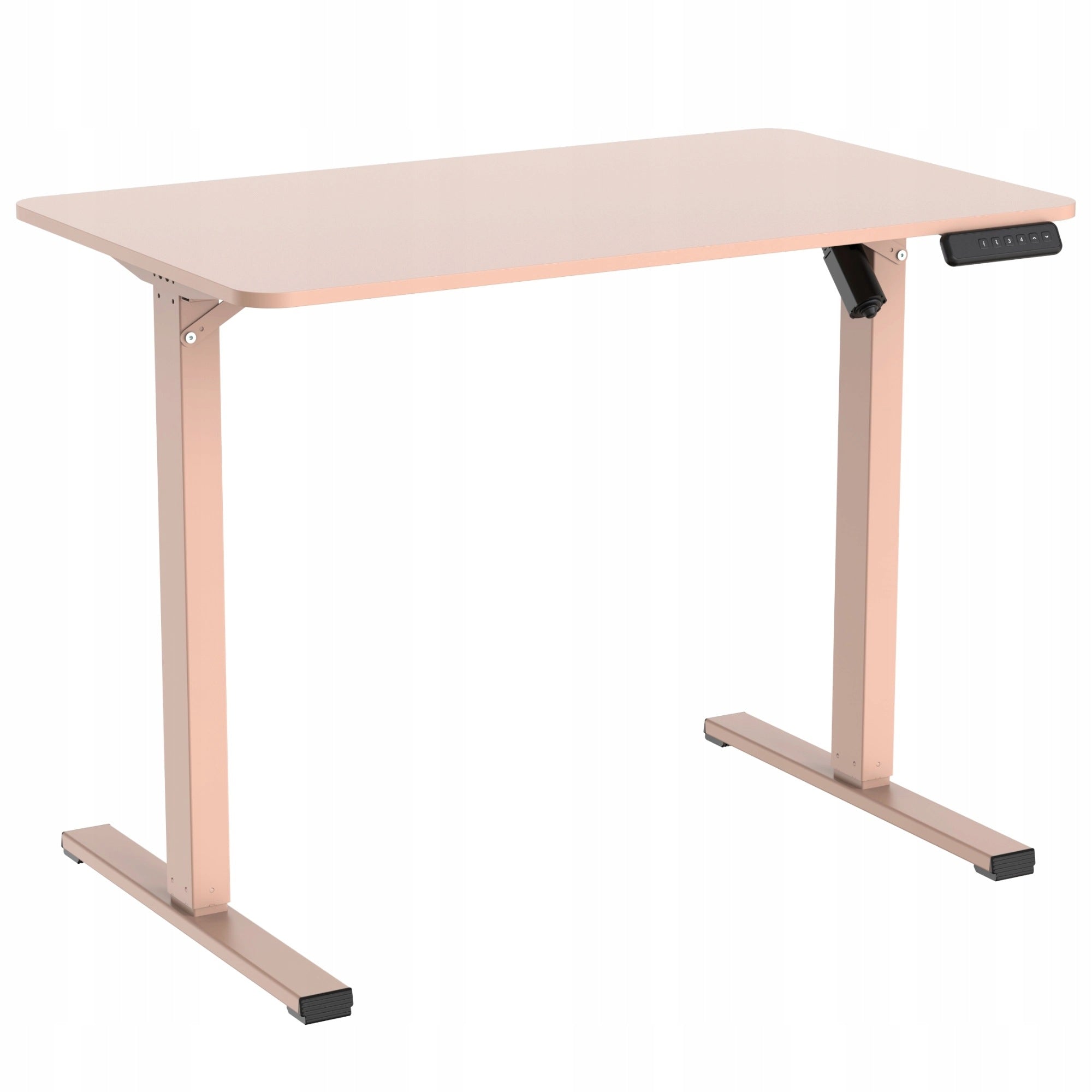 Desk with Electric Height Adjustment 120x60 2 MOTORS Spacetronik roses