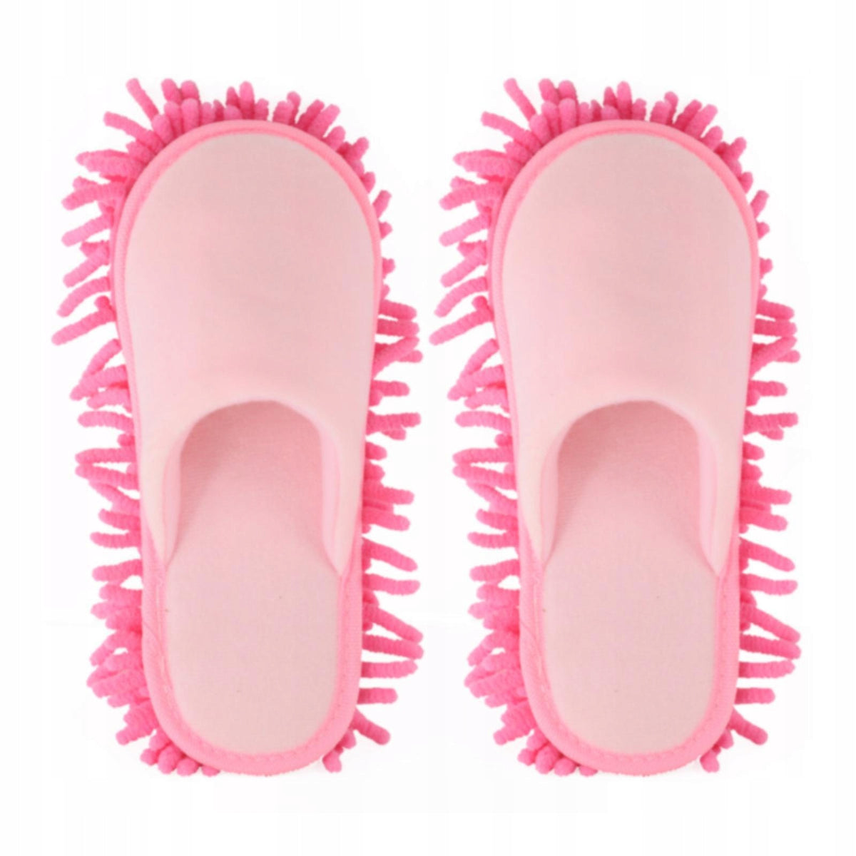 Detachable Mopping Slippers Comfortable Anti Slip Floor Cleaning Pink