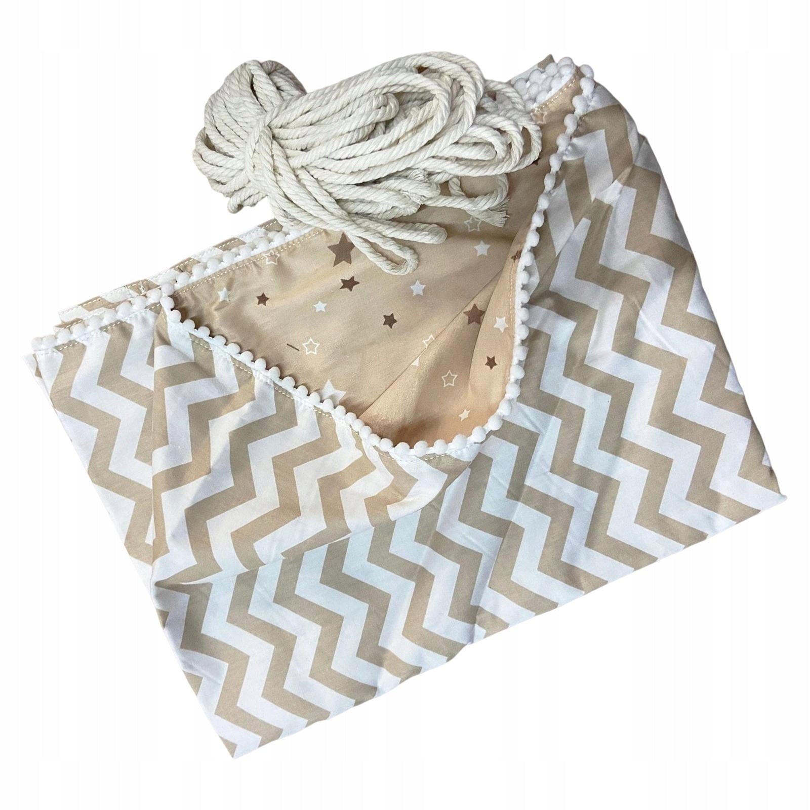 Detachable Portable Baby Hammock Infant Bed Indoor Outdoor Crib Swing Khaki
