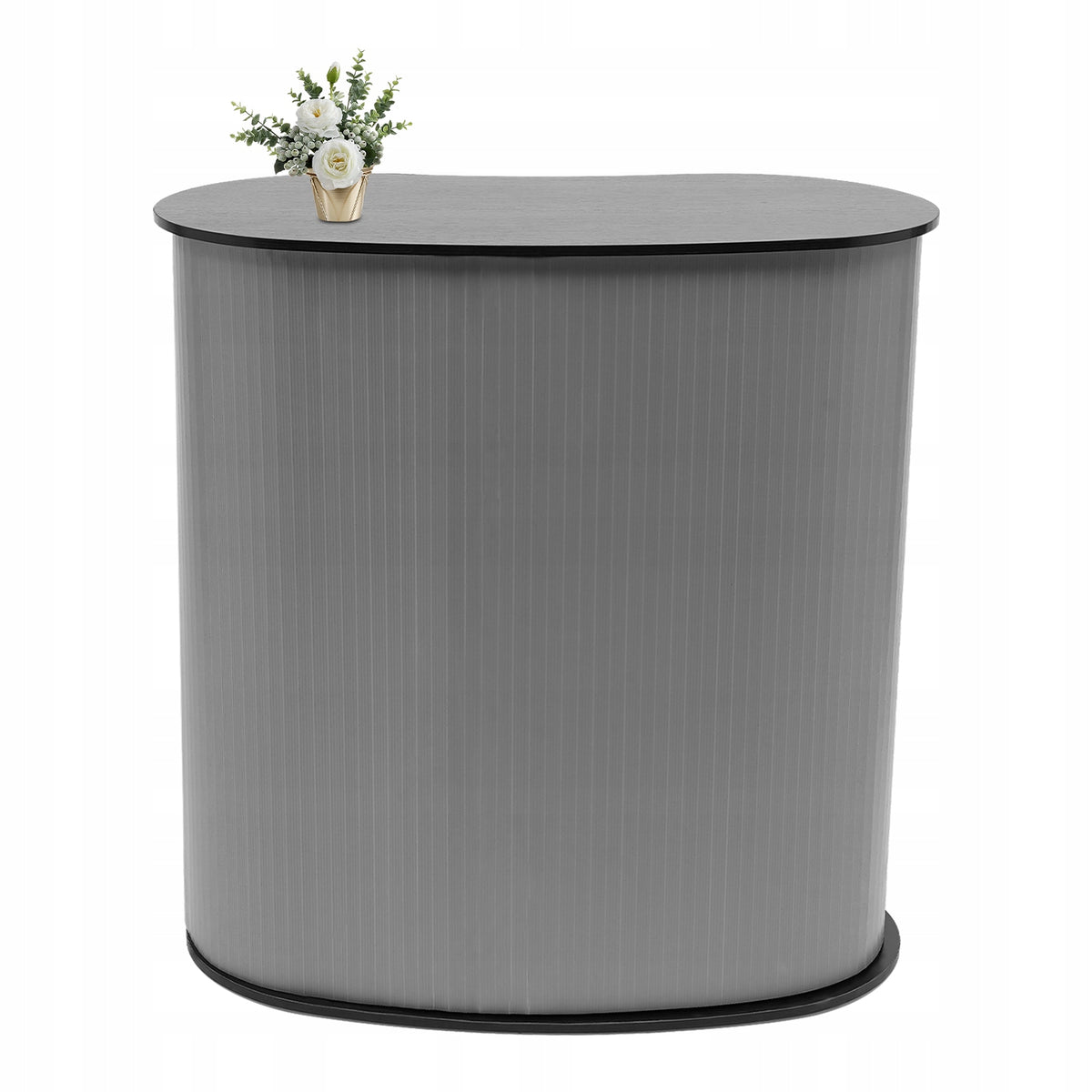 Detachable Reception Desk, Trade Fair Counter,Folding Front Desk 40*90*90cm