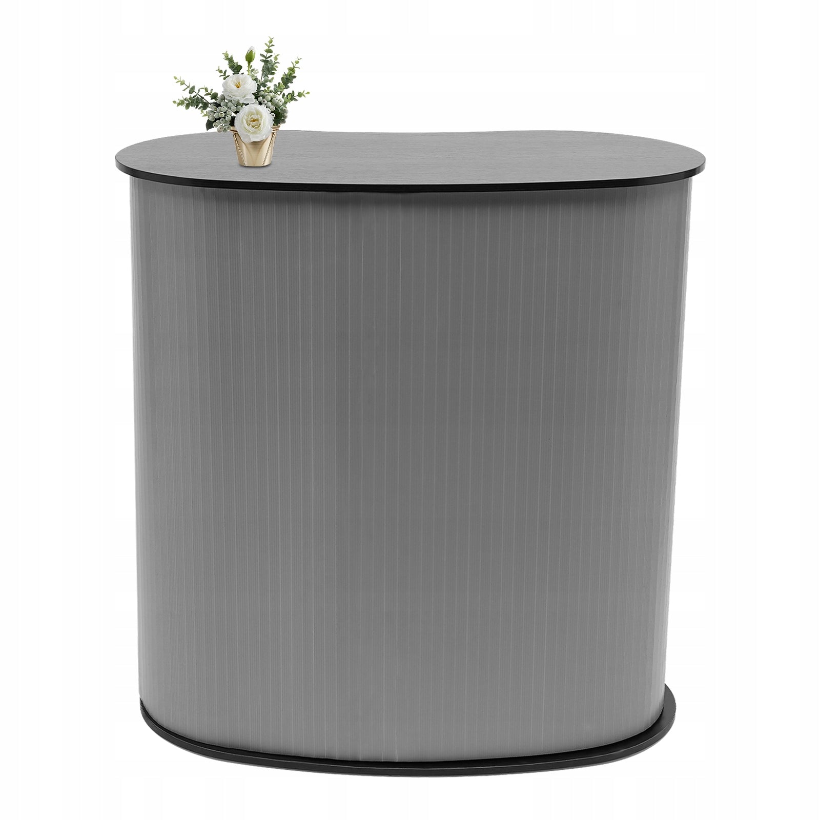 Detachable Reception Desk, Trade Fair Counter,Folding Front Desk 40*90*90cm