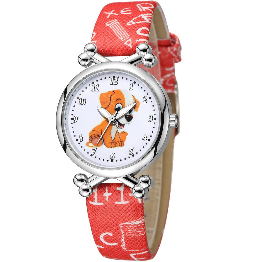Detské Hodinky Dog - Červená KP-11306
