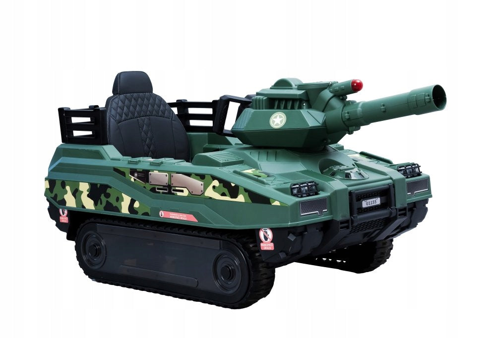 Dětský elektrický tank BLUETOUCH Color green