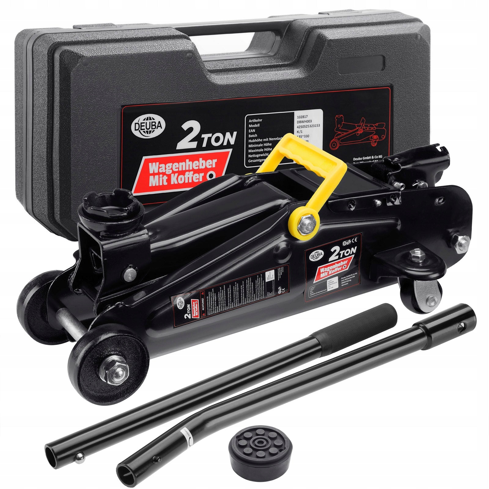 Deuba Hydraulic Lift 2Tony Case Lever