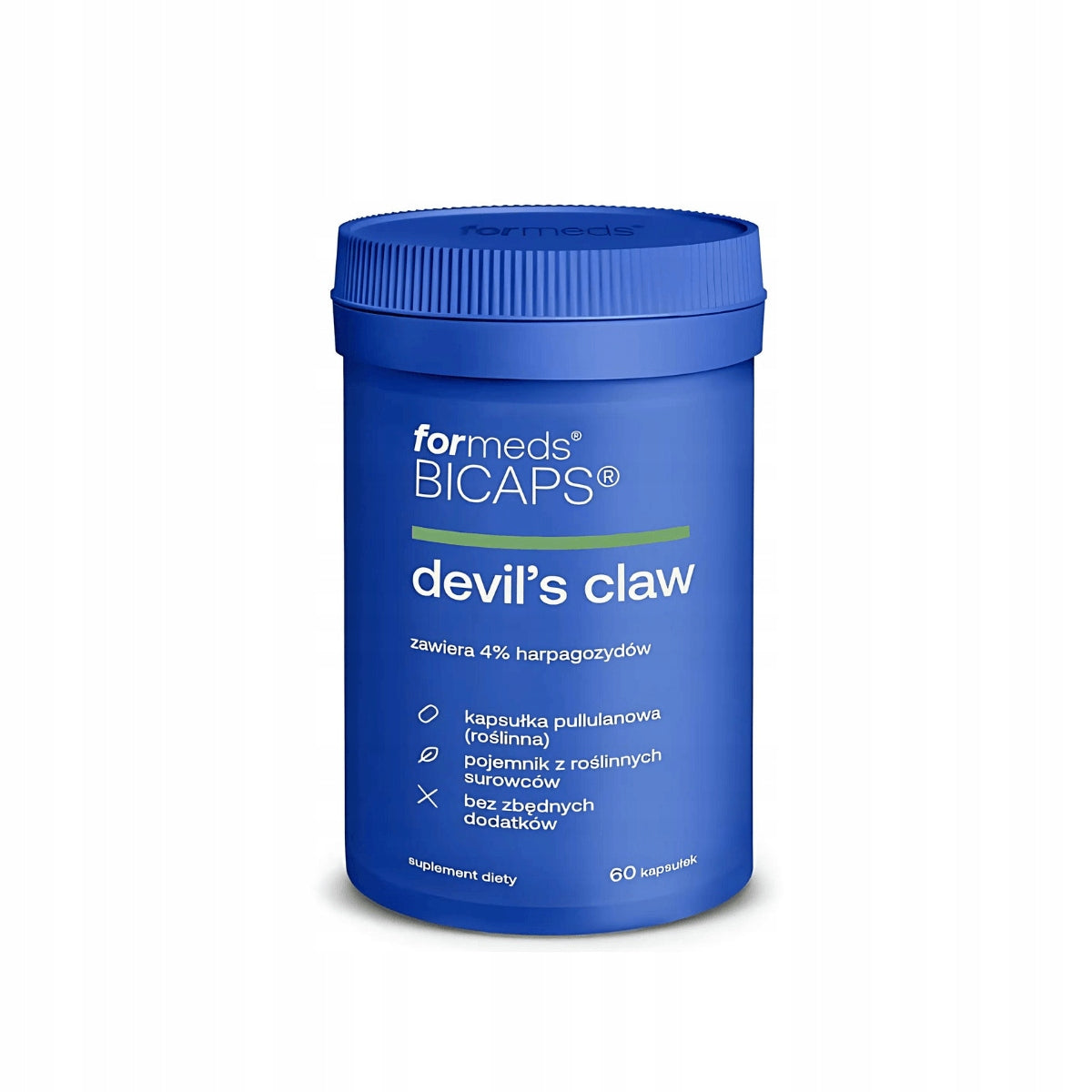 Devil's Claw 8 mg Harpagosides ForMeds 60 capsules Vegan