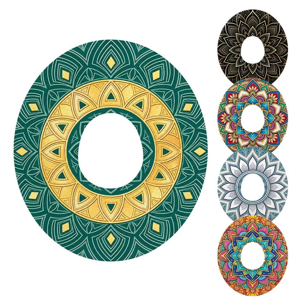 Dexcom G7 Dexcom One+ protective patches for sensor Mandala Original 5 pcs.
