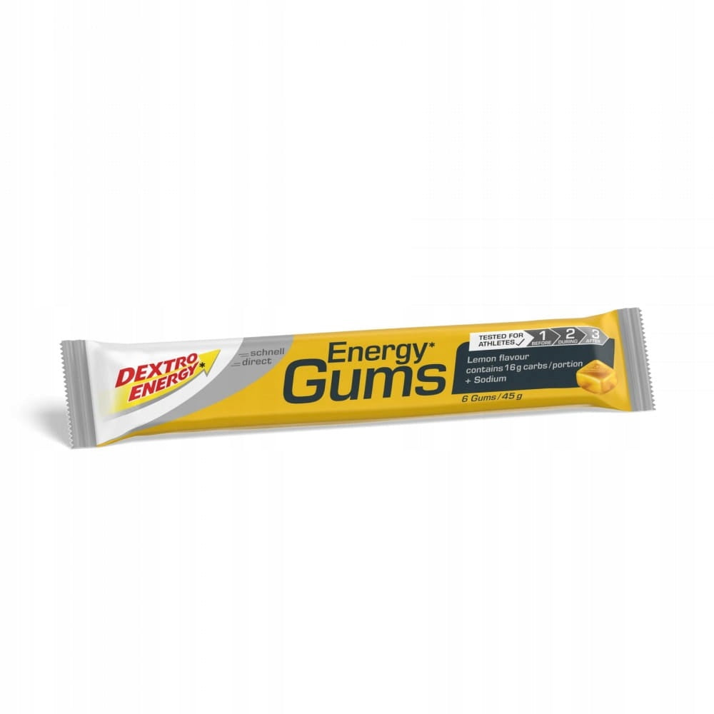 Dextro Energy Gums energy gummies lemon 45g